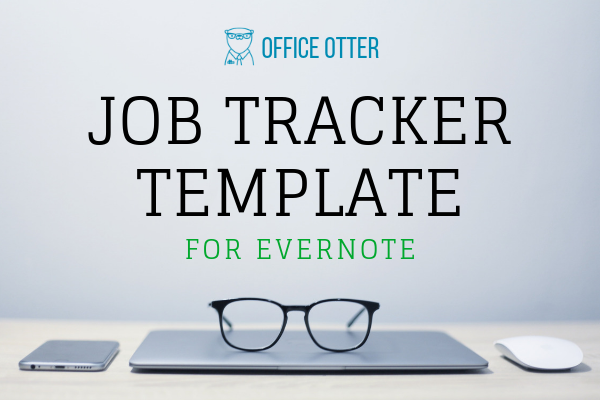 Job Tracker Template for Evernote